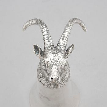 JAKTBÄGARE, Nysilver, 1900-talets andra hälft.