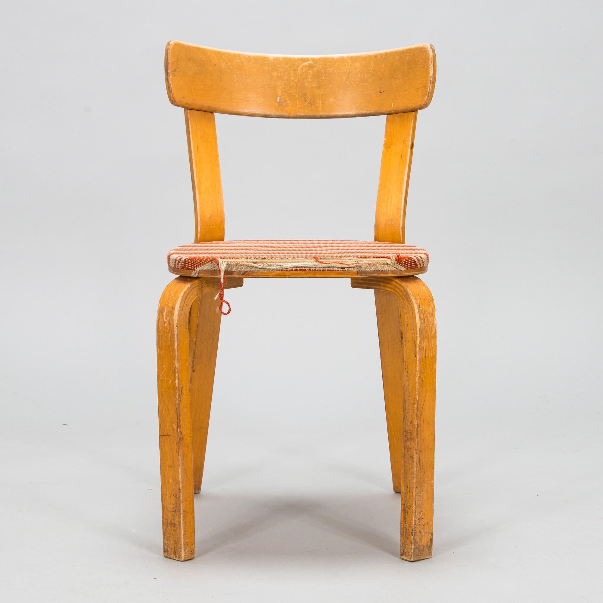 Alvar Aalto, an early '69' chair for  O.Y. Huonekalu-ja Rakennustyötehdas A.B.
