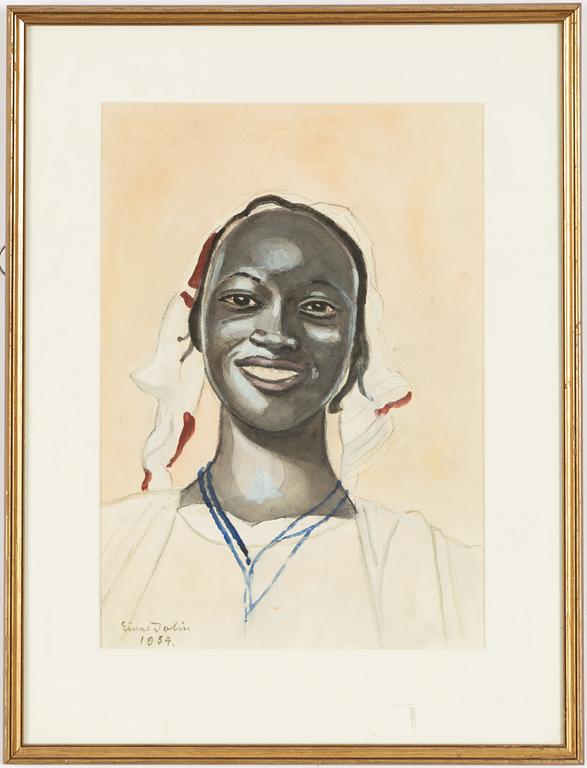 Einar Jolin, Afrikansk kvinna.