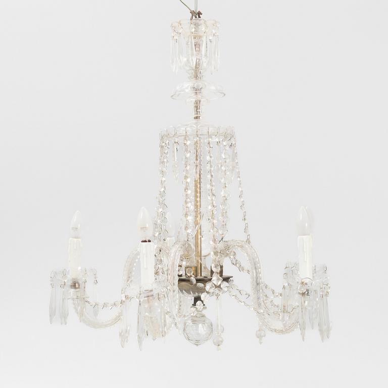 A Venetian style chandelier, early 20th century.