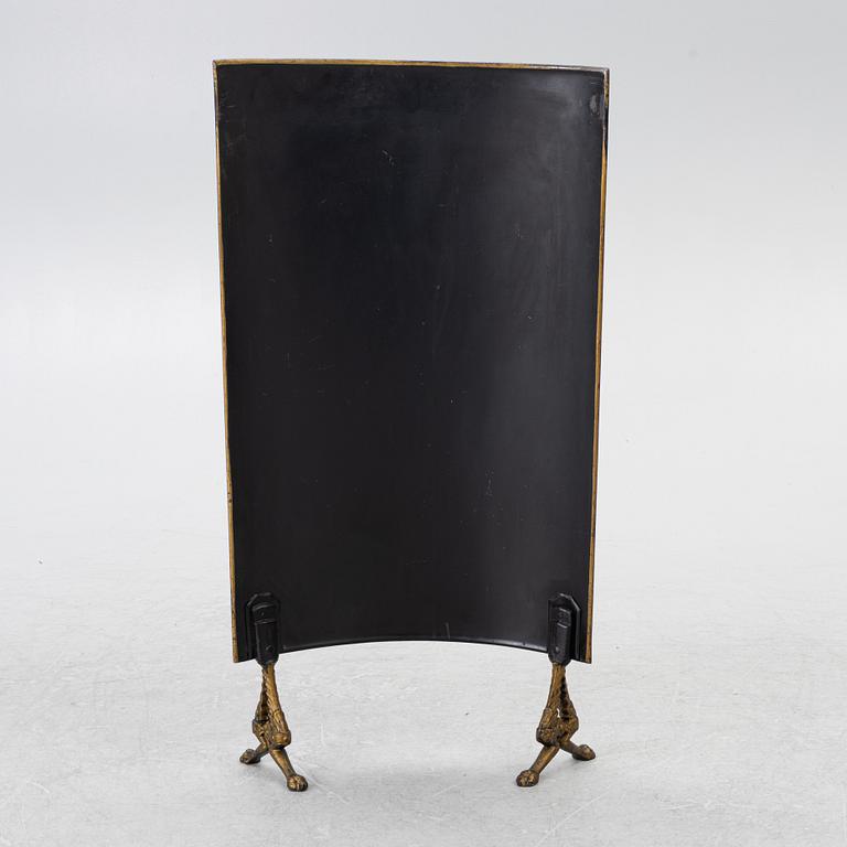 A fire guard, around 1900.