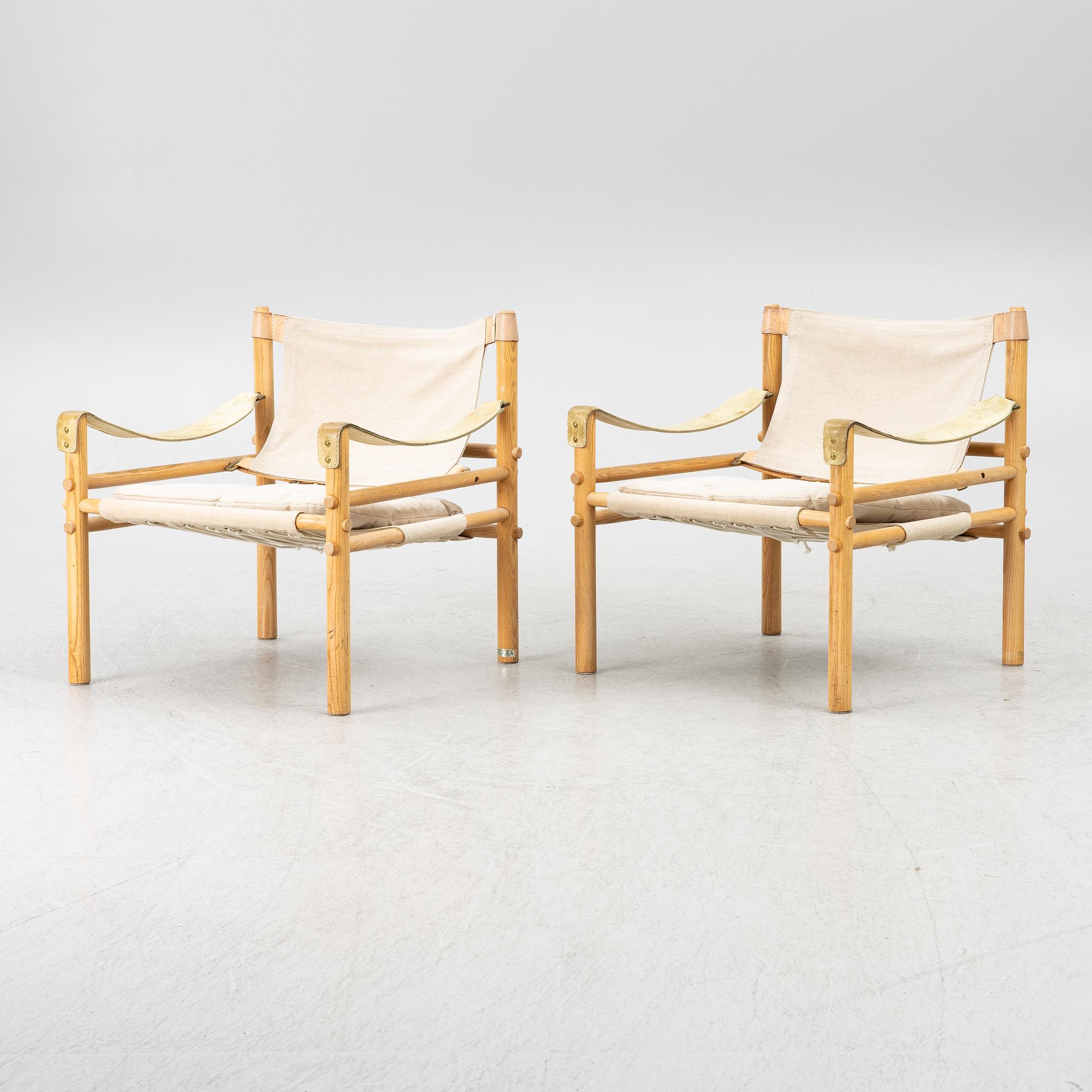 Arne Norell, fåtöljer, ett par, "Scirocco", Norell Möbler, 1900-talets andra hälft.