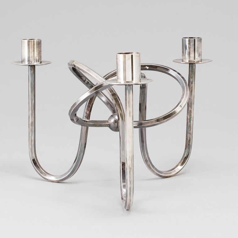 JOSEF FRANK, ljusstake, "Vänskapsknuten" för Firma Svenskt Tenn, formgiven 1938.