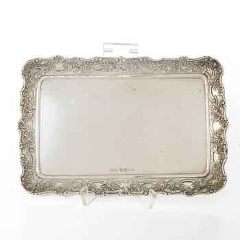 Kaffeservis, 4 delar, silver, GEWE, Malmö 1965-1970. Rokokostil.