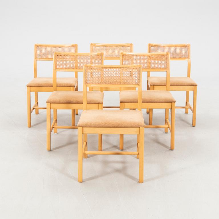 Dining table and 6 chairs, Sorø Stolefabrik, Denmark, second half of the 20th century.