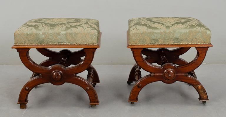 PALLAR, ett par, 1800-talets andra hälft.