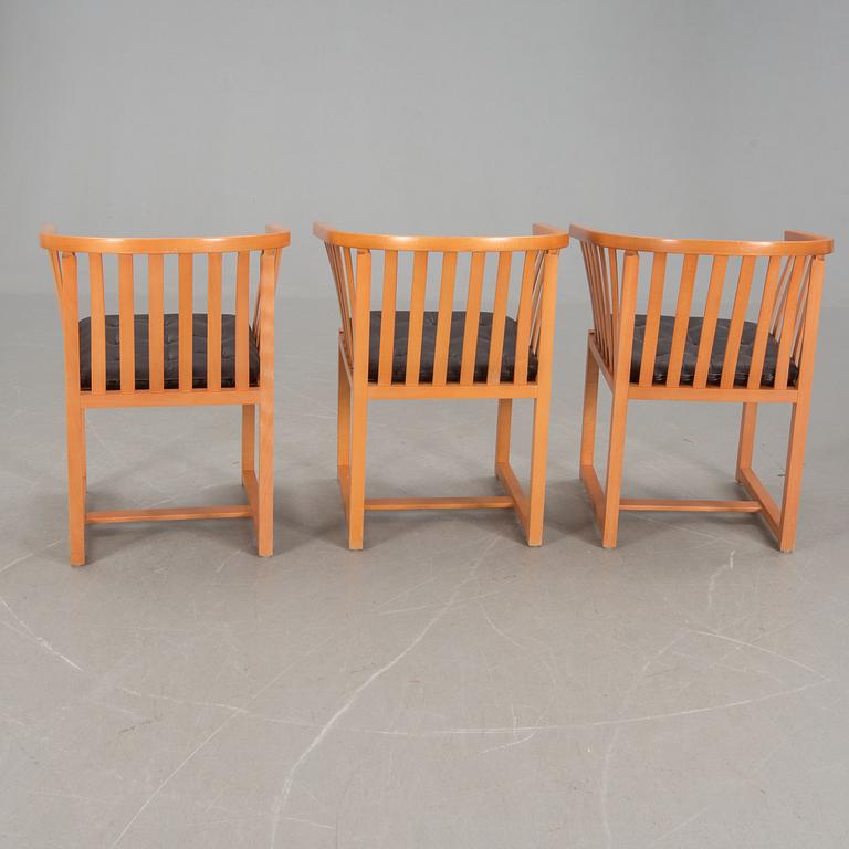 KARMSTOLAR, 3 st, "Waxholmare", Åke Axelsson för Gärsnäs.
