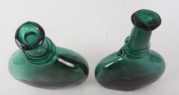 FLASKOR, 2 st, glas.