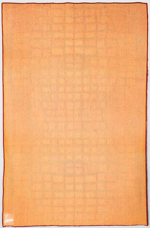 Ritva Puotila, ryijy, Oy Finnrya Ab. Noin 183x274 cm.