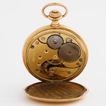 OMEGA, pocket watch, "red twelve", 50 mm, savonett.