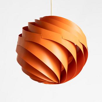 Louis Weisdorf, A 'Turbo' pendant lamp,  Lyfa, second half of the 20th century.