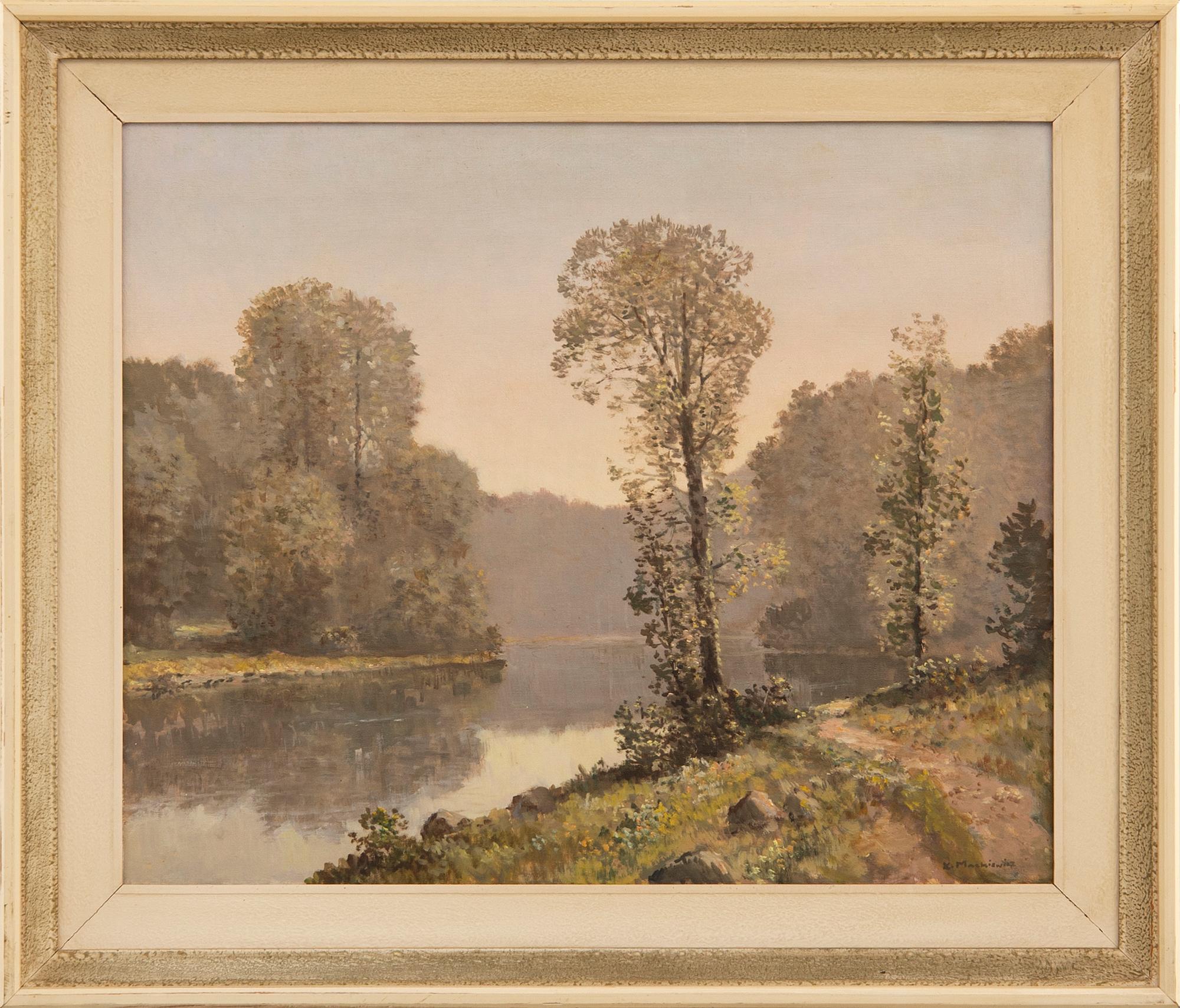 Konstanty Mackiewicz, Inland Landscape.