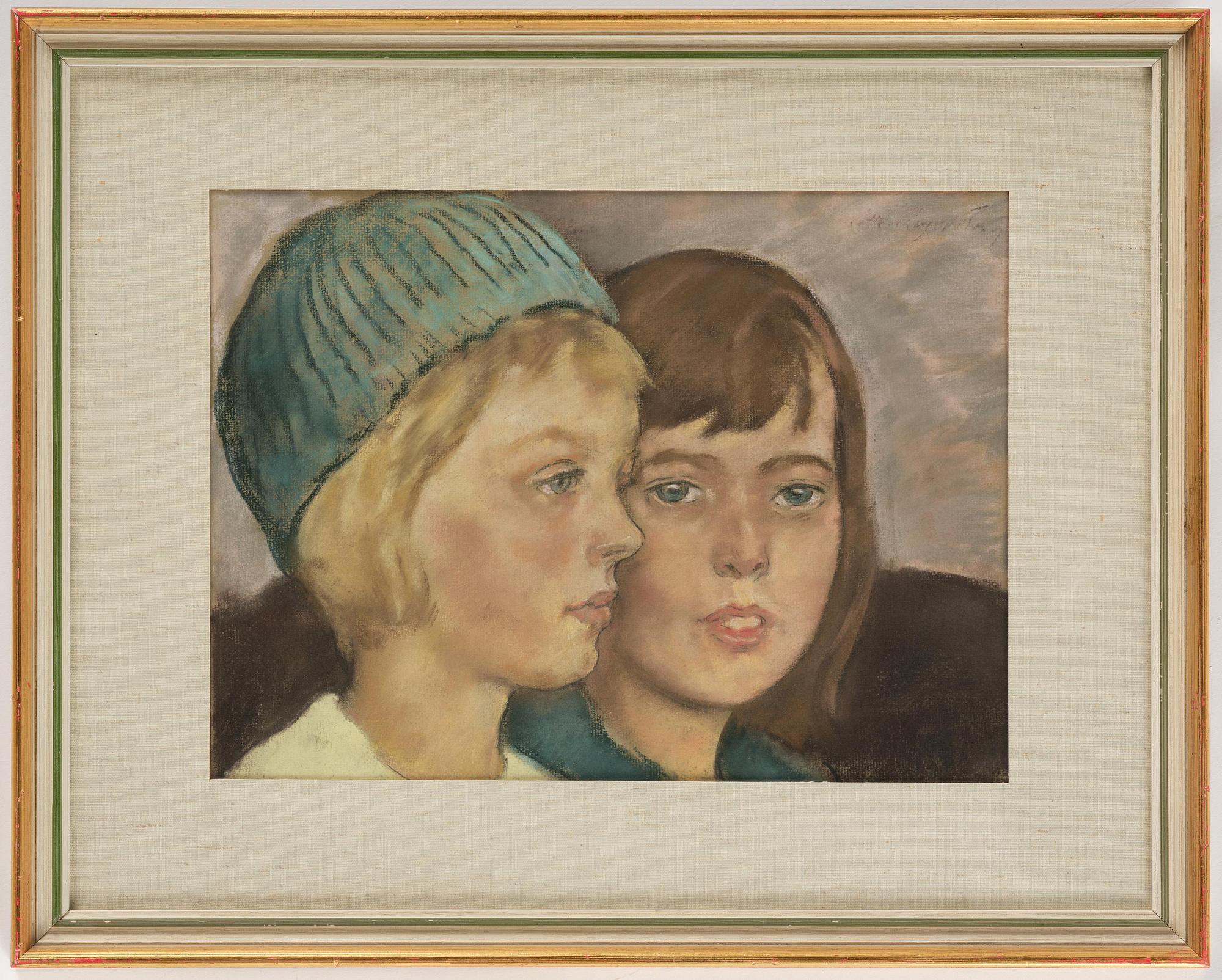 Lotte Laserstein, Two girls.