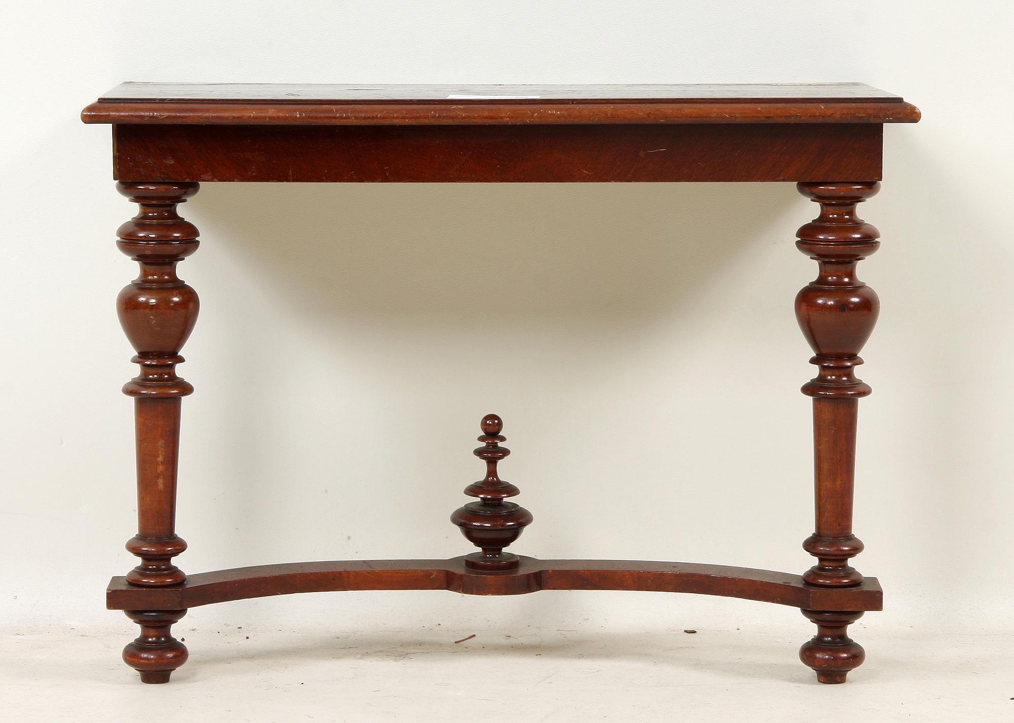 SPEGEL samt KONSOLBORD, nyrenässans, 1800/1900-tal.