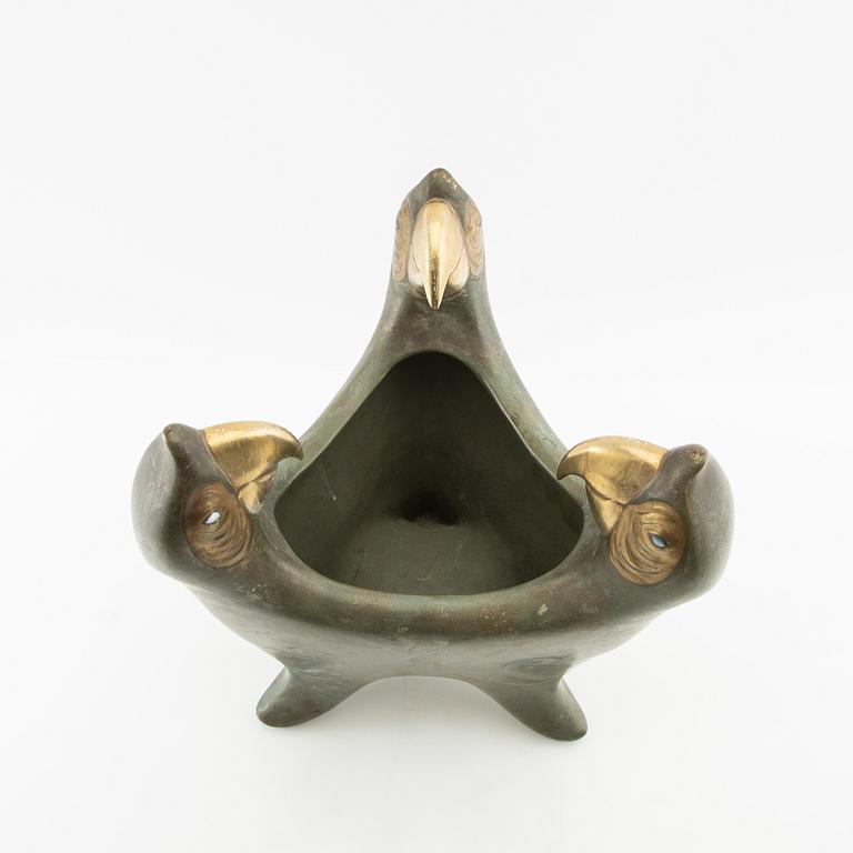 Julius Dressler Urn/Vase Jugendstil Biela near Bodenbach, Bohemia, ca 1910/15.