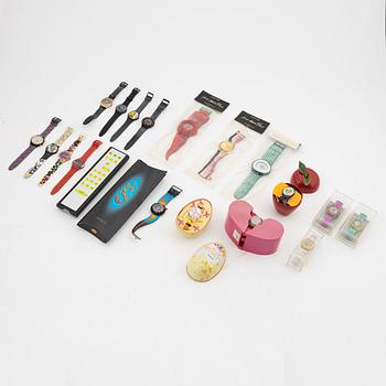 Swatch, a unique collection of Swatch watches from the brand that was founded in 1983.
