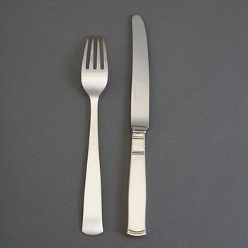 JACOB ÄNGMAN, 26 pieces of silver cutlery from GAB, Eskilstuna, 1950's.