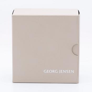 Georg Jensen silver och bergkristall Torun Bülow-Hübe, höjd ca 6 cm, originalask.