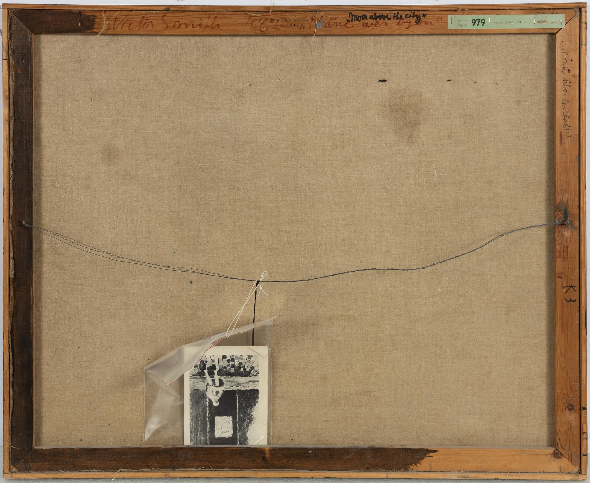 Viktor Sparre Smith, "Måne over byen".