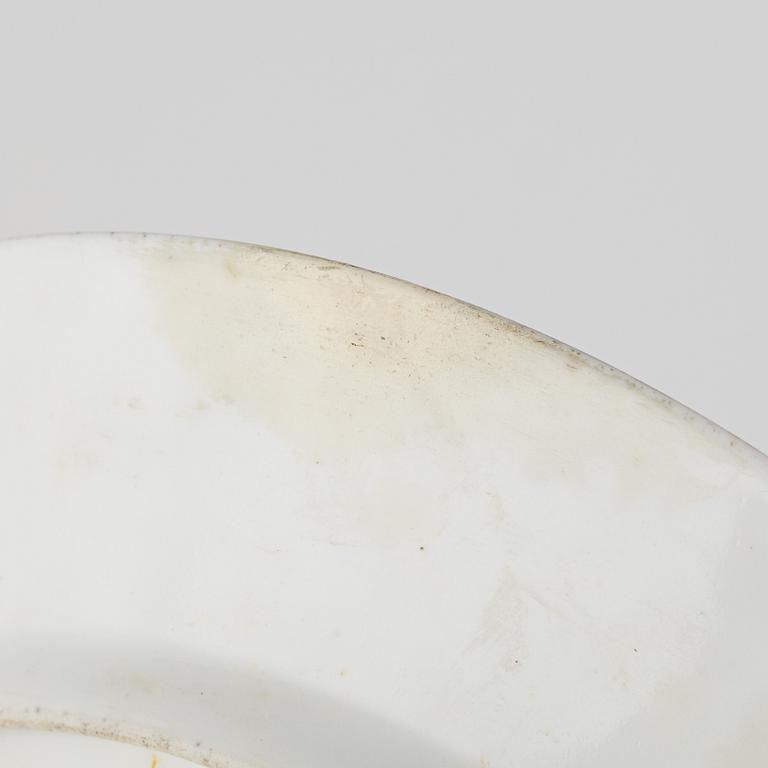 Tallrikar, 8 st, Duc d'Angoulême, Paris, Frankrike, 1790-1829.