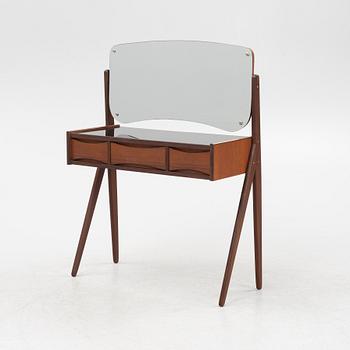 Arne Vodder, a teak veneered dressing table, Denmark, 1950's.