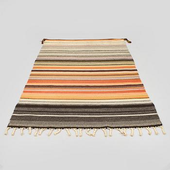 Elsa Montell-Saanio, a Raanu textile 'Campfire' from Lapland. Circa 180 x 113 cm.