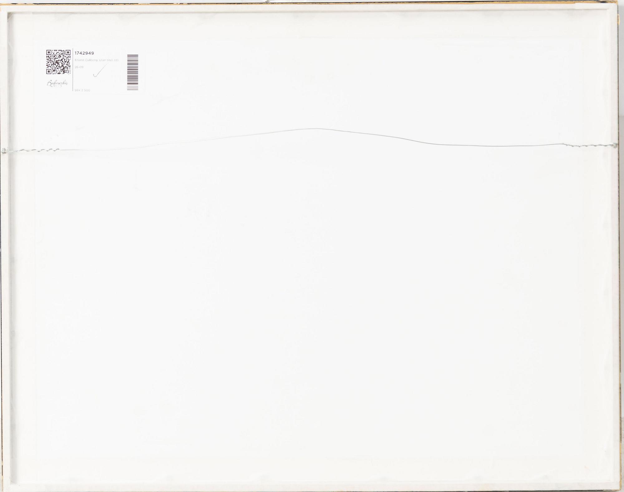 Erland Cullberg, Untitled.