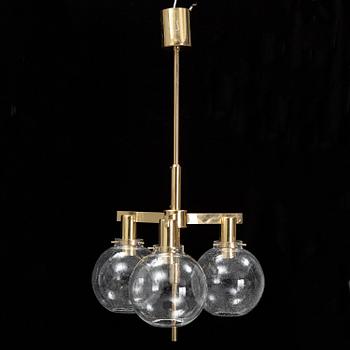 Hans-Agne Jakobsson, a model T348/3 ceiling lamp, Markaryd, 1960s.