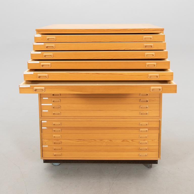 Arkivskåp 1900-talets senare del.