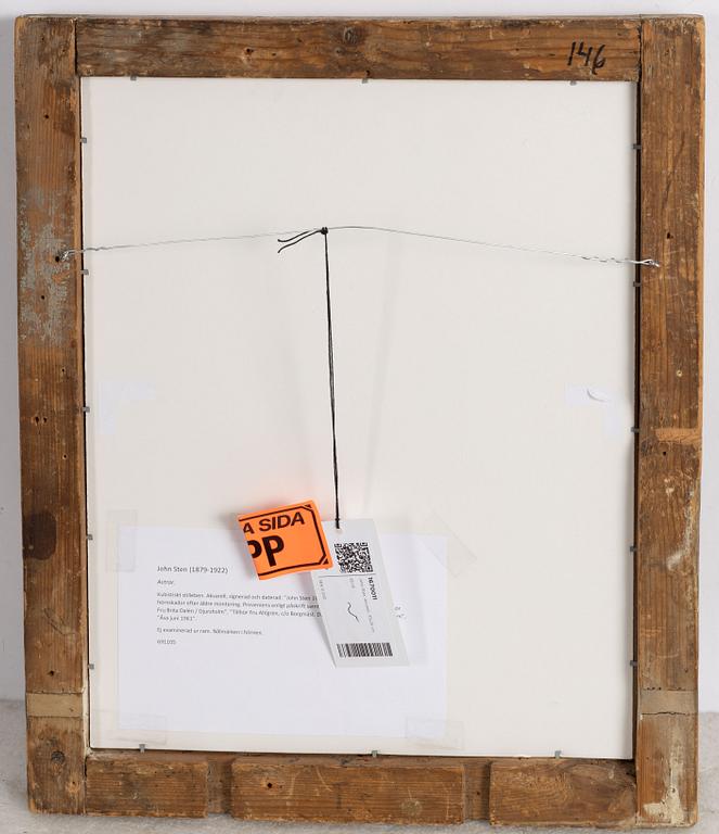 Kalle Hedberg, Fjällandskap med fäbod.