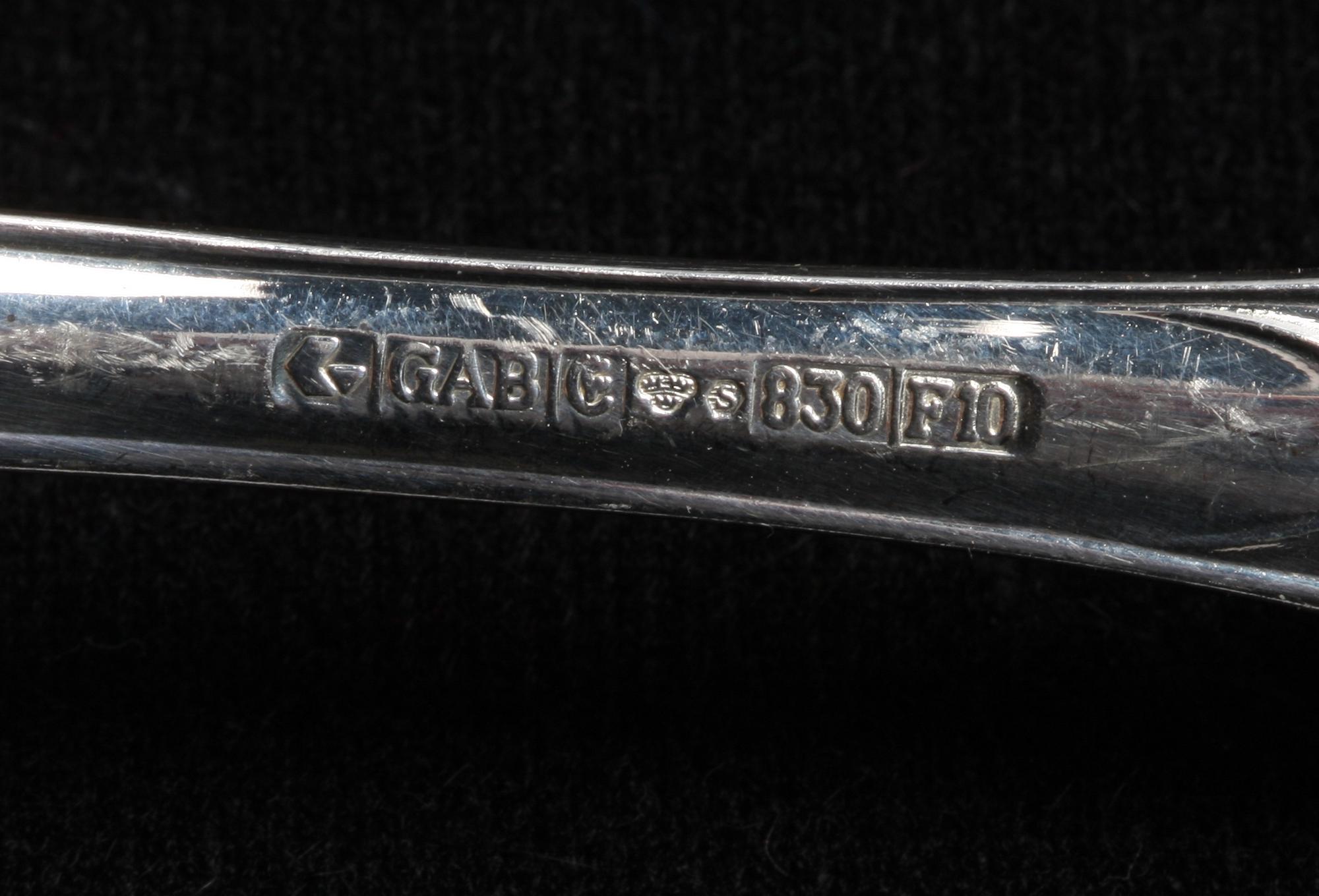 PARTI BESTICK, silver, 20 delar.