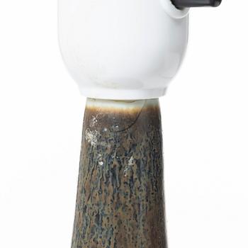 Gunnar Nylund, bordslampor, ett par, stengods, Rörstrand.