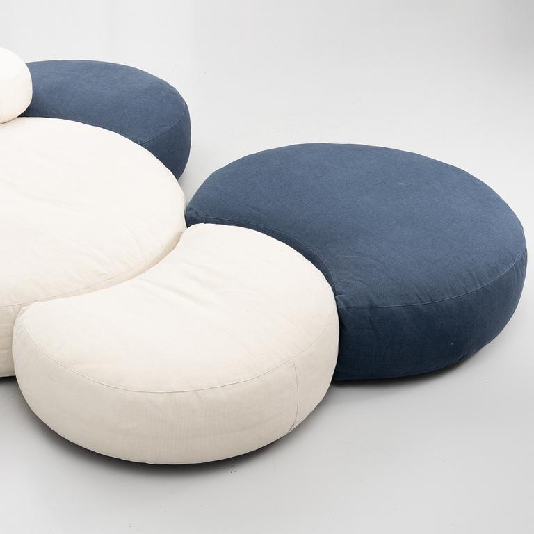 Piero Lissoni, modulsoffa, "Pasticca", Living Divani, Italien, efter 2010.