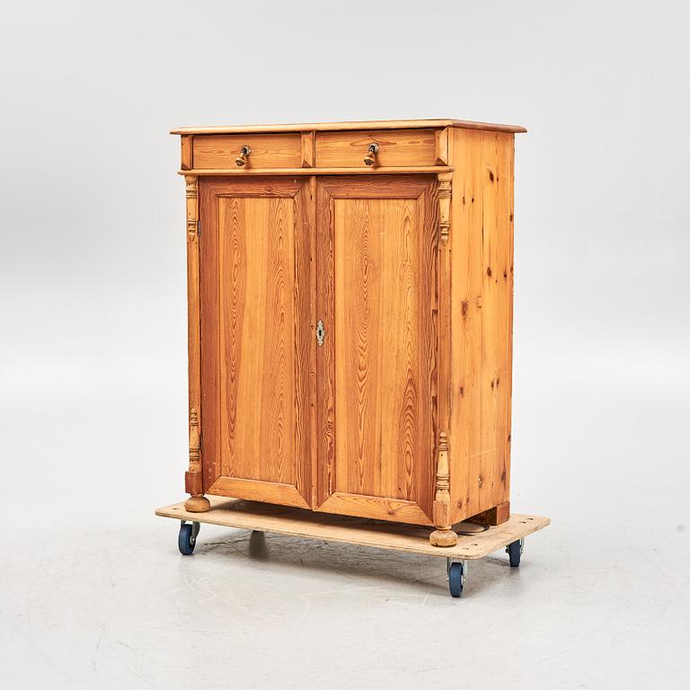 A pine sideboard, circa 1900.