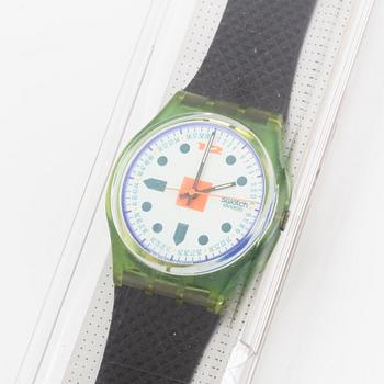 Swatch, Hopscotch, wristwatch, 34 mm.