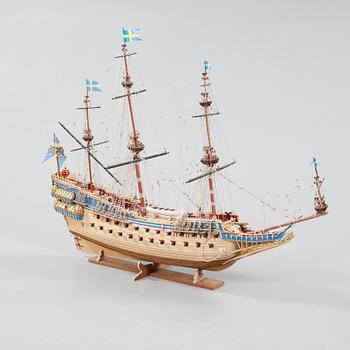 A model ship, "Vasa", second half of the 20th century.
