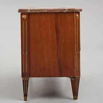 Byrå, Stockholmsarbete, Anders Scherlings art, 1700-talets slut, Sengustaviansk.