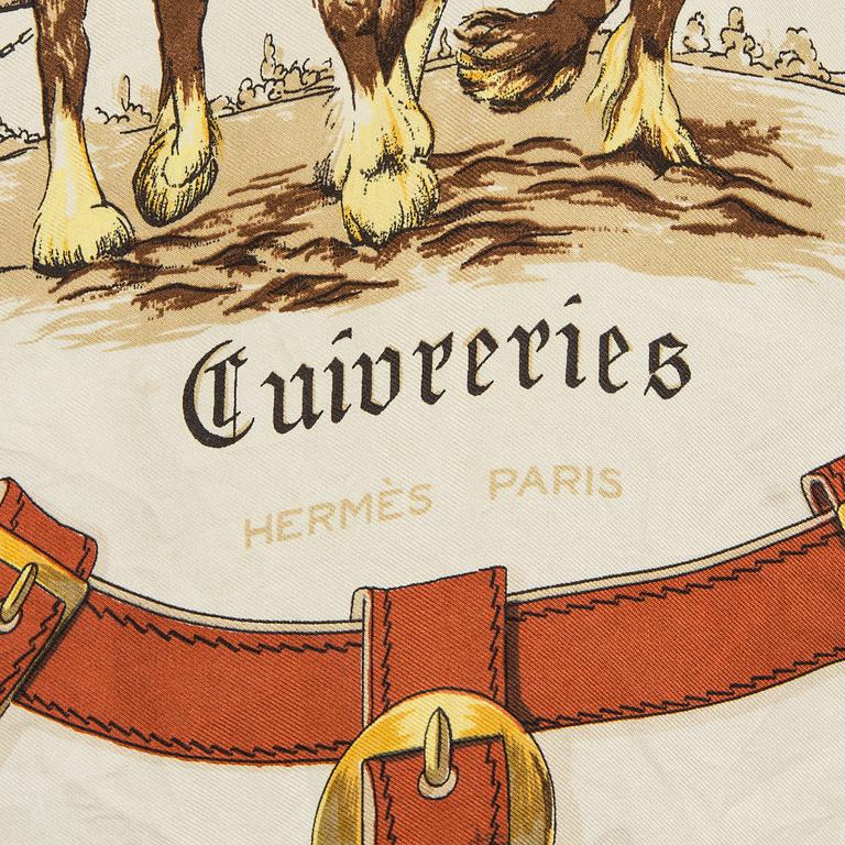 SCARF, "Cuivreries"HERMÈS.
