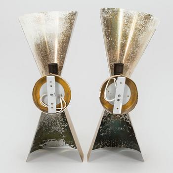 Paavo Tynell, a pair of  mid-20th century  wall lights for Taito. Made to order.