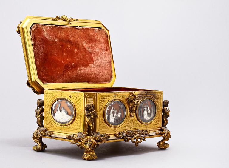 SKRIN, mässing, 1800/1900-tal.