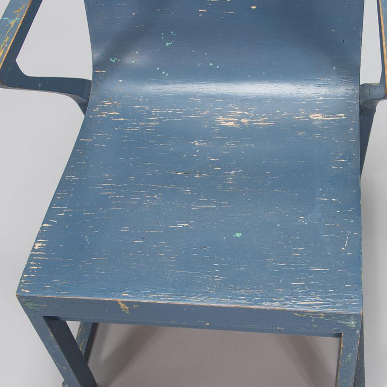 Alvar Aalto, a 1930s '1b' armchair 'Hallway chair' for O.Y. Huonekalu- ja Rakennustyötehdas A.B.