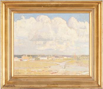 ANTTI FAVÉN, olja på pannå, signerad och daterad -43.