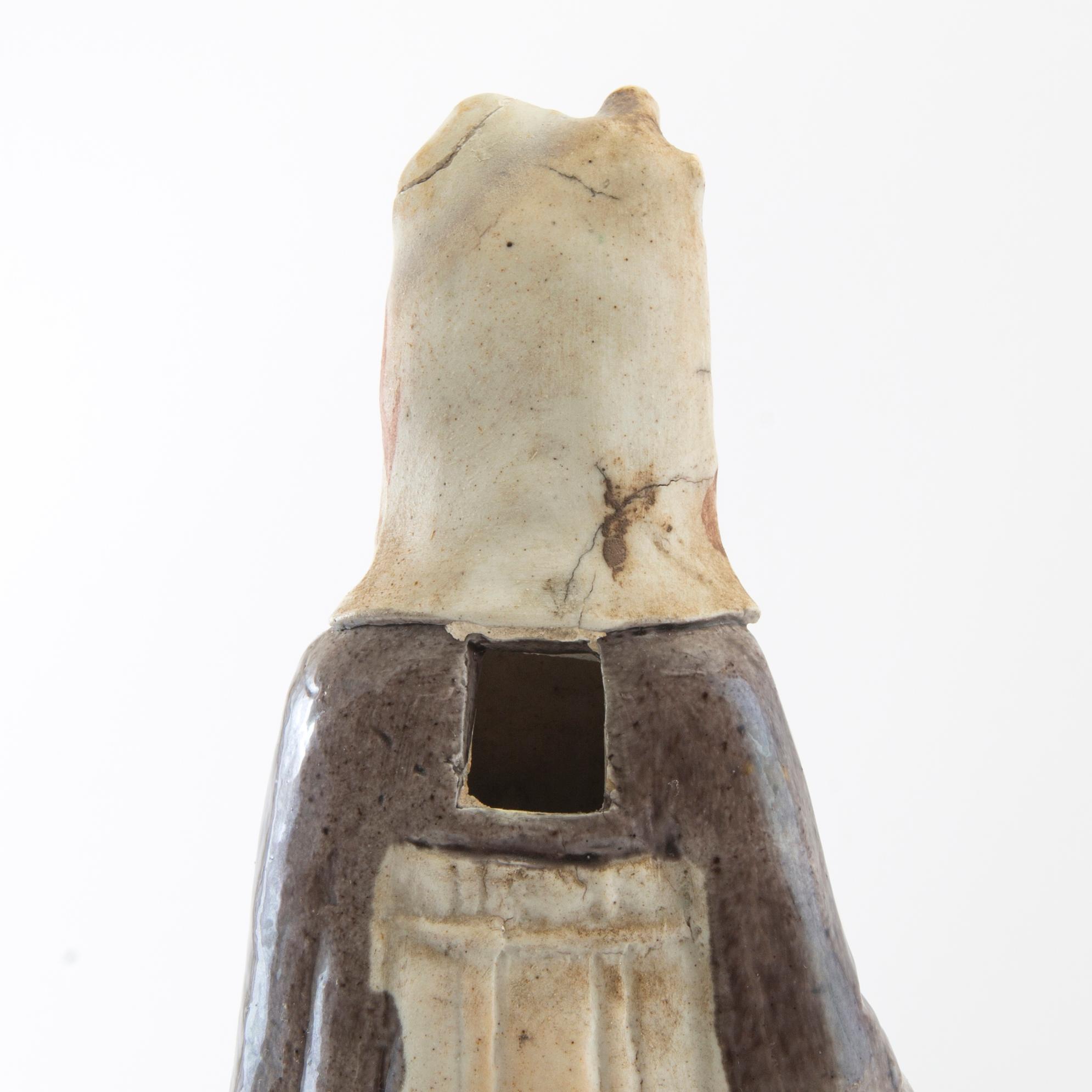 Guanyin glazed earthenware China Kangxi (1662-1722).