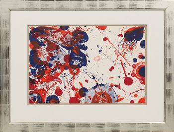 SAM FRANCIS, monotype, signed.