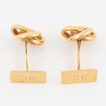 Cufflinks, 18K gold.
