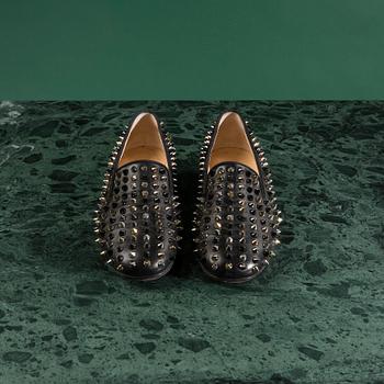 A pair of loafers, "The Rolling Spikes" by CHRISTIAN LOUBOUTIN, in size 38.
