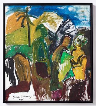 Erland Cullberg, Figures and palm.