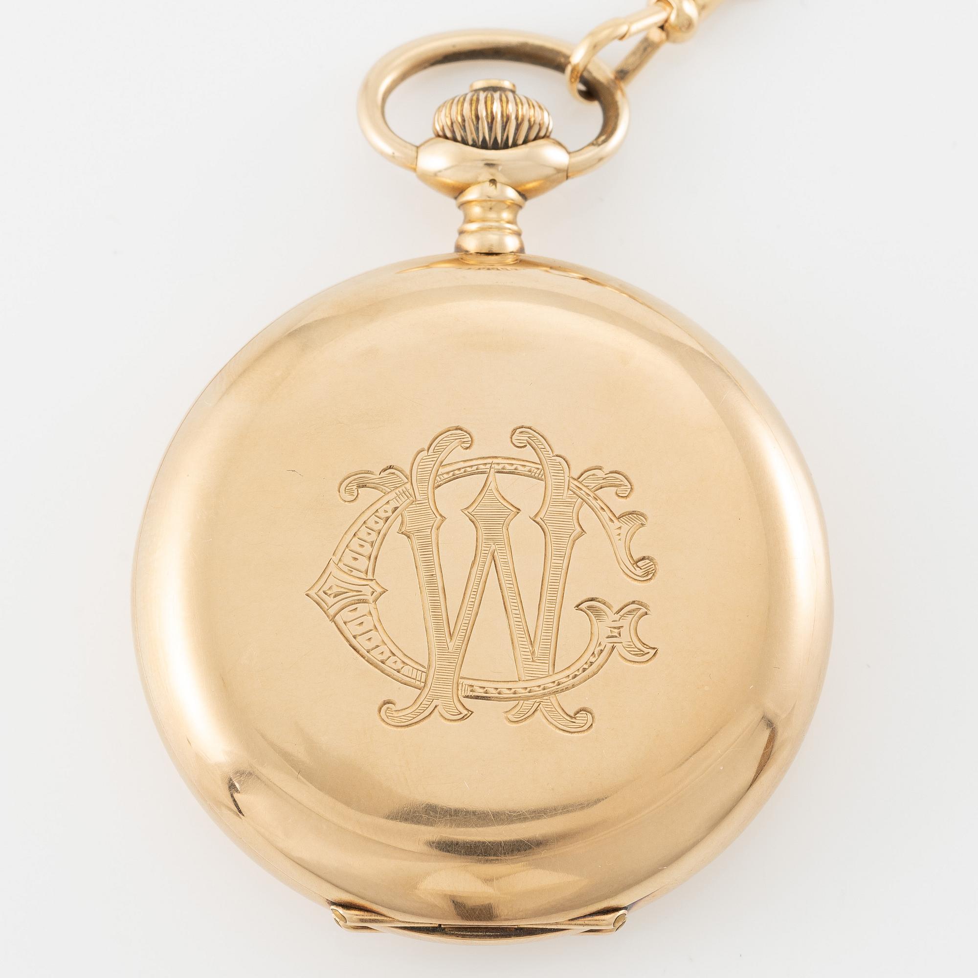 Longines, fickur, savonett, 49 mm.