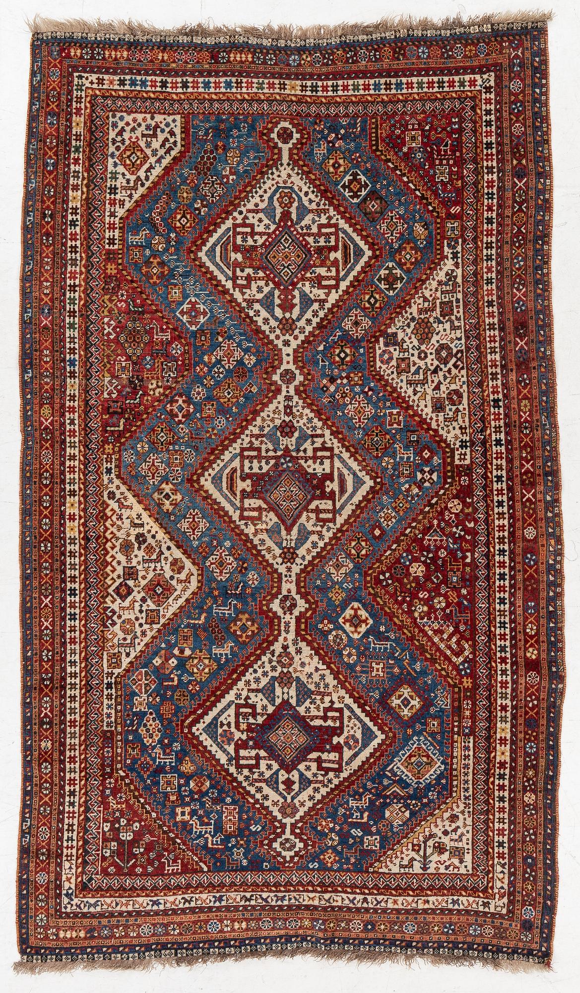 Matta, Qashqai, semiantik, ca 237 x 138 cm.