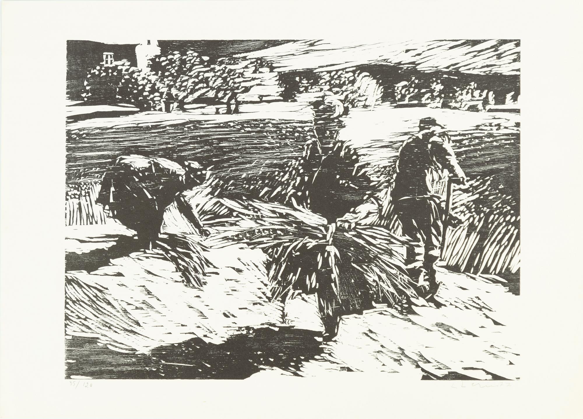 Lars Lerin, Translation: "Harvest Time".